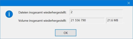 Daten vom USB-Stick wiederherstellen Freeware DMDE - Screenshot 8