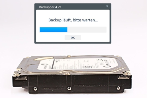Festplatte klackert - Backup zur Sicherheit