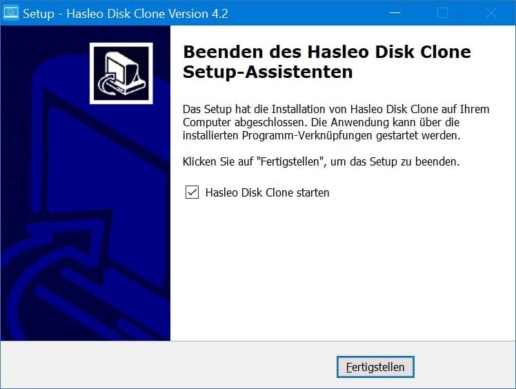 Festplatte Klonen Hasleo Disk Clone Screenshot 1